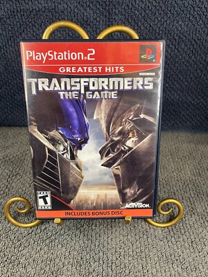 Transformers: The Game Greatest Hits Sony PlayStation 2 PS2, Complete Bonus Disc