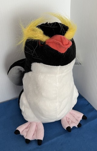 NWT Wild Republic Cuddlekins Rockhopper PENGUIN 12” Plush Beanbag Bottom - Picture 2 of 6