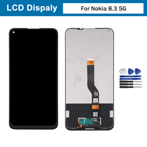 For Nokia 8.3 5G LCD Display Touch Screen Digitizer Assembly - Afbeelding 1 van 8