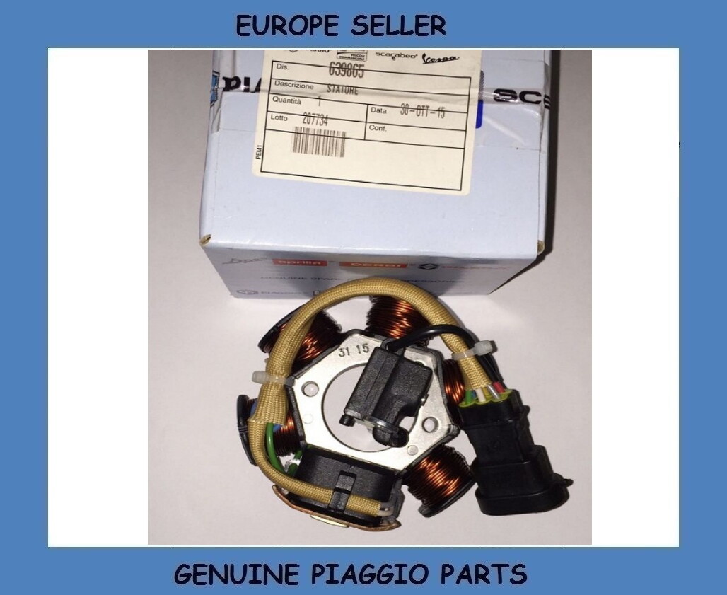 Stator 639865 Genuine - Piaggio ZIP 50 2T ZAPC110 ZAPC2560