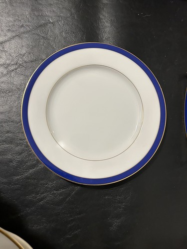 Set of 2 Gorham Fine China Royal Imperial Dinner & Salad Plates 10 7/8" & 8" - Picture 2 of 4