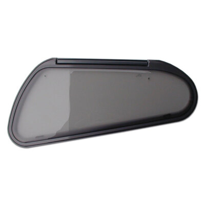GES Fenster Roxit 4.23 grau geformt - Bohrung 1042 × 403 mm