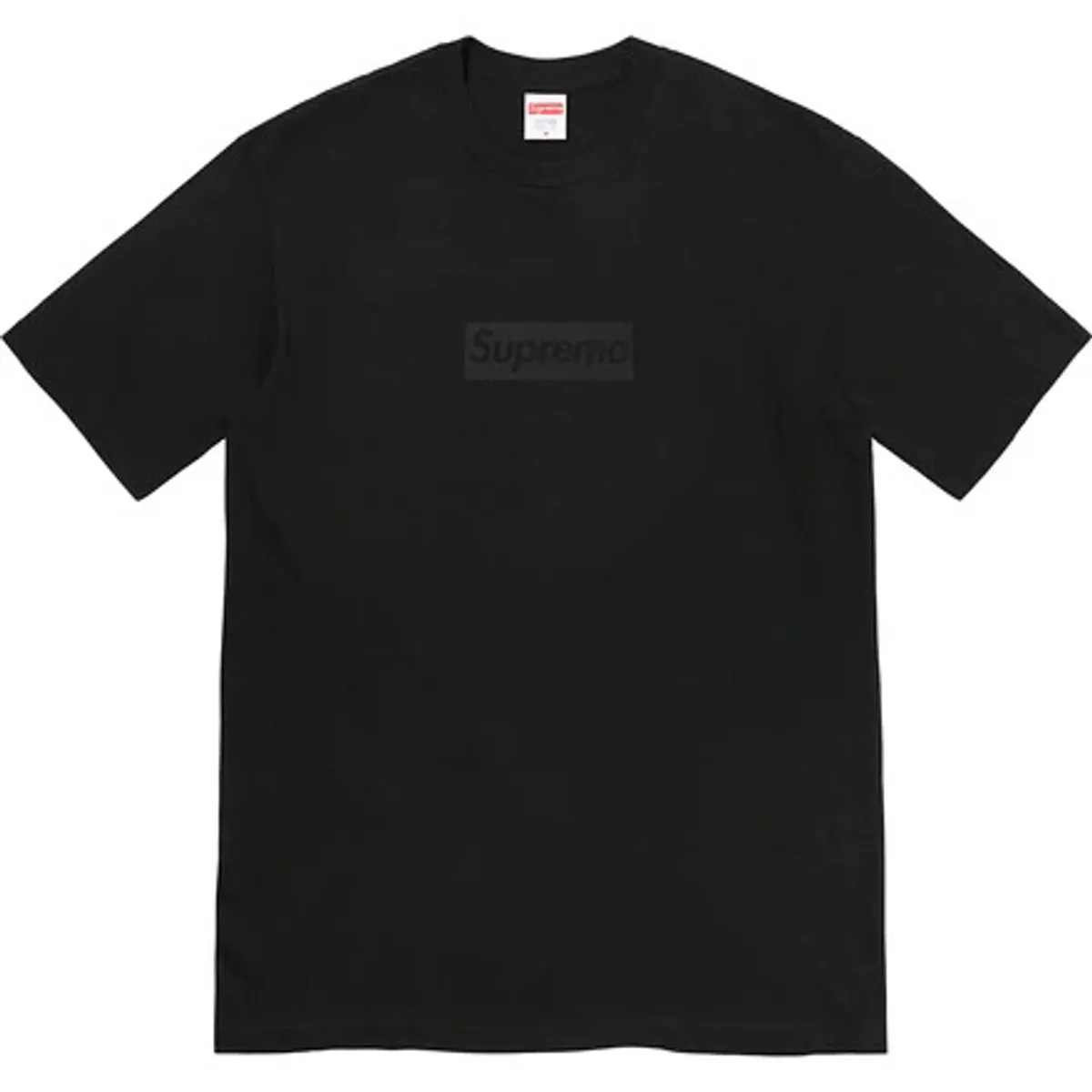 Supreme Tonal Box Logo Tee Black Large L SS23 Brand New