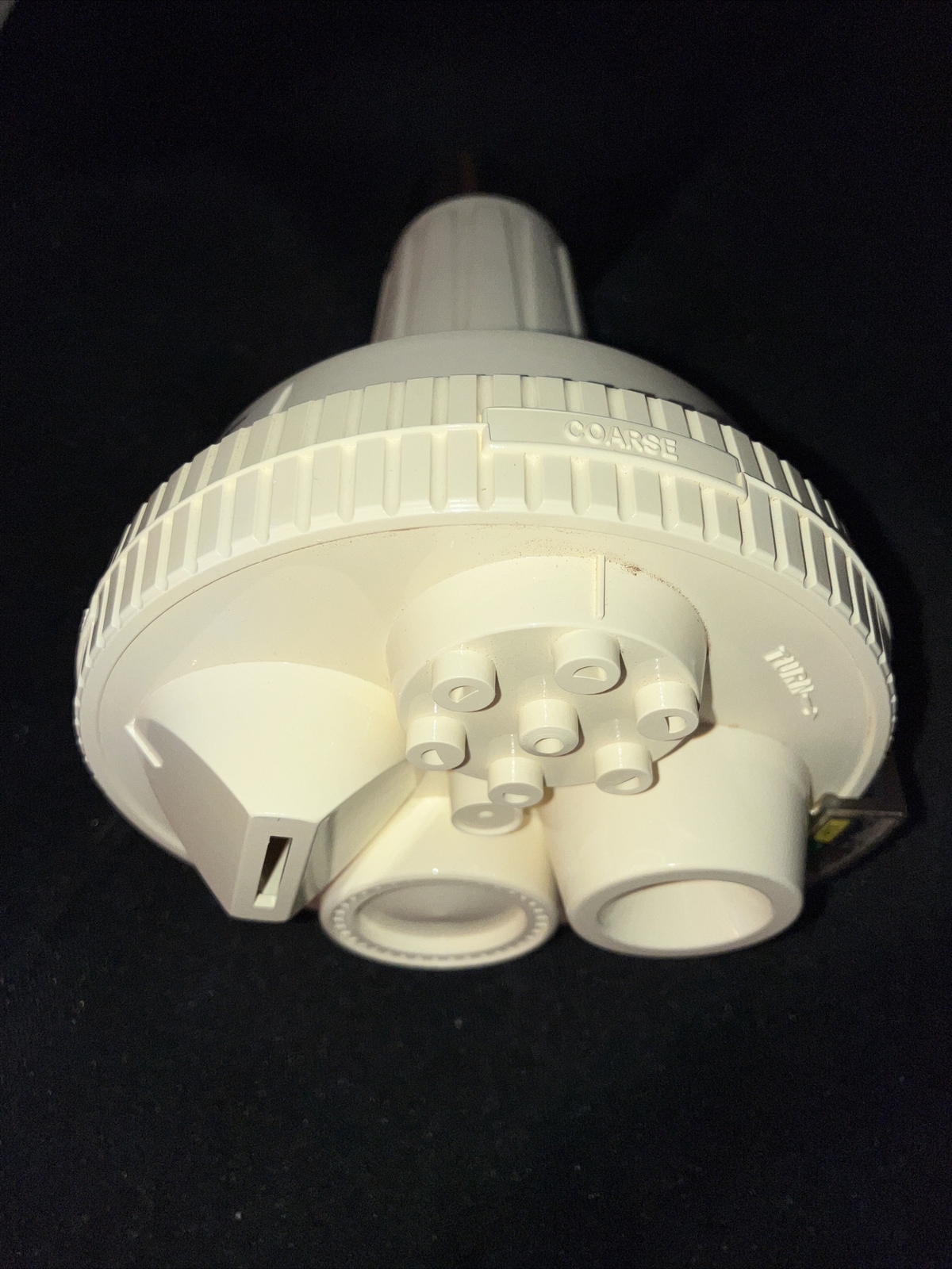 VTG 1980s Pollenex Dial Massage Massaging Shower head 4 Settings Open