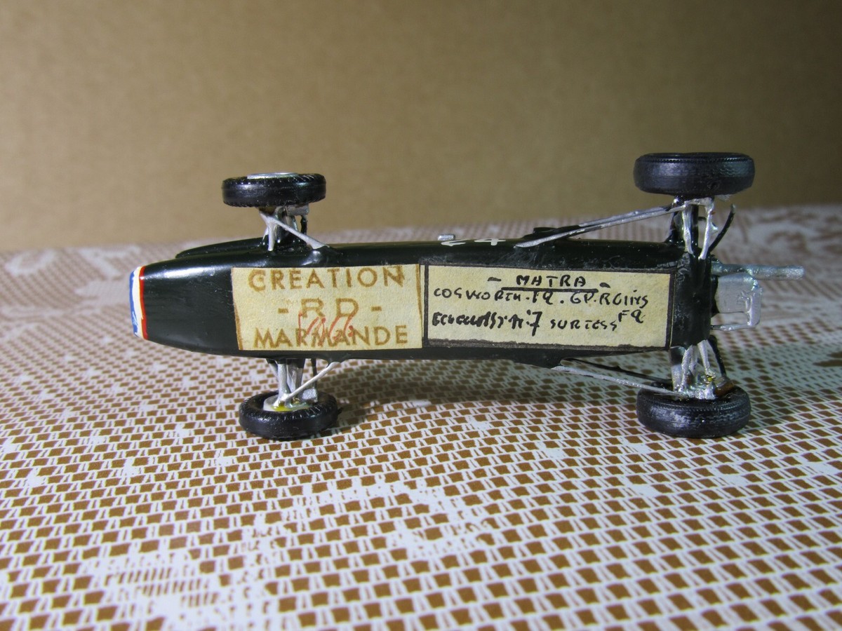 Spark Model 1/43 Matra MS5 N.24 GP de Reims F2 1966 John Surtees modellino - Ven