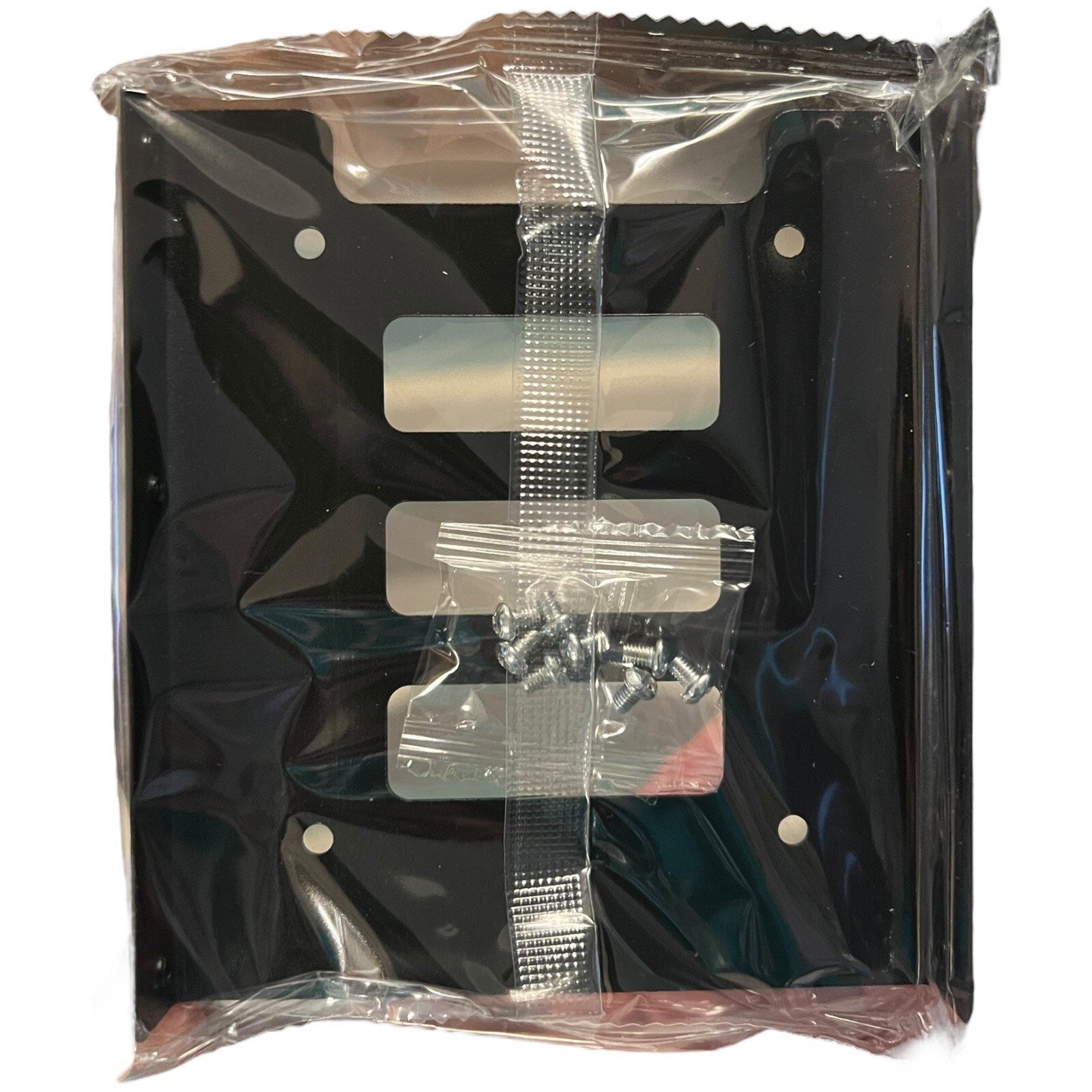 2.5 to 3.5 Inch SSD HDD Bracket Adapter Black Metal Frame w Screws