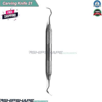 Orban Surgical Gold Knife Esthetic Dental Carving Knife # 21 Golden Instruments