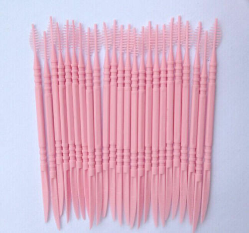 150 Pcs Dental Picks Tooth Pick Interdental Brush With Portable Case 2 Way Oral - Picture 3 of 6