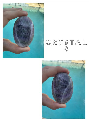1 Genuine Natural Fluorite Palm Stone Crystal - Picture 82 of 117