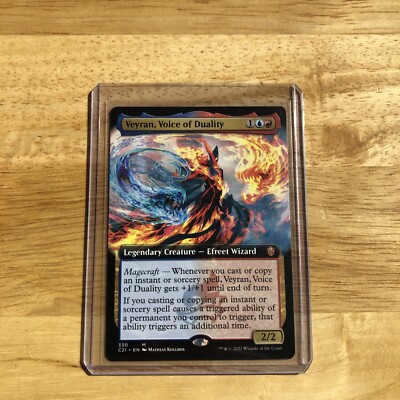 Veyran, Voice of Duality (Extended Art) Commander 2021 Regular