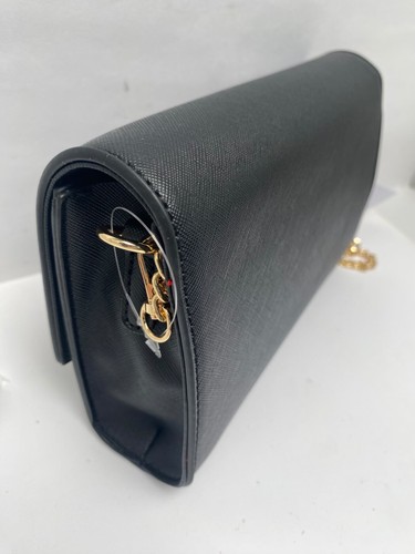 Marilyn Monroe Black Crossbody Purse/Clutch/Wallet Detachable Gold Chain 8x2x6 - Picture 9 of 21