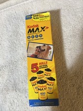 4 Rolls 24 Exp Kodak Max Versatility 400 Film Develop Before 08/2005 Unused