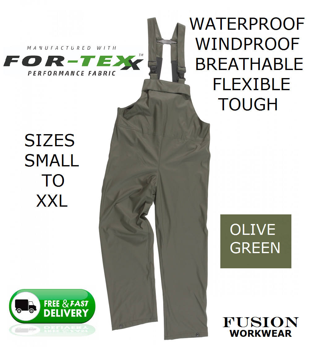 ocean waterproof bib and brace