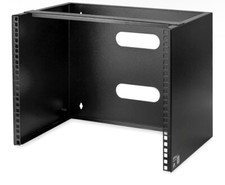 StarTech 8U Wall-Mount Bracket for Shallow Rack-Mount Equipment - Steel
