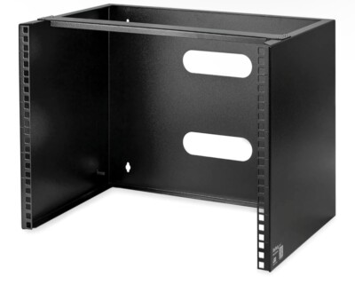 StarTech 8U Wall-Mount Bracket for Shallow Rack-Mount Equipment - Steel