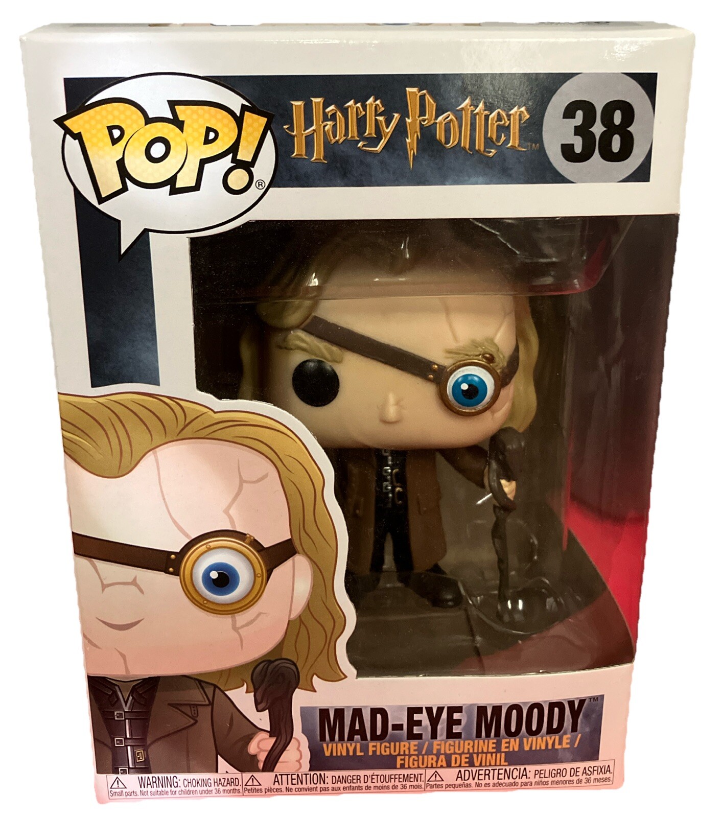 Funko Pop! Vinyl: Harry Potter - Mad-Eye Moody #38