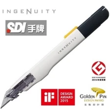 SDI Ingenuity Precision Utility Cutter 9mm 30 Degree 0443C iF Design Boxcutters