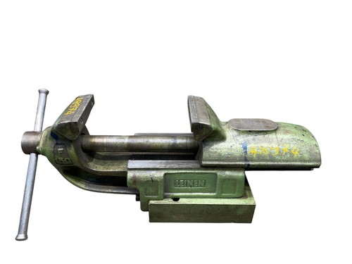 Leinen Profi Massiv Schraubstock Spannweite 255mm Backenbreite 150mm 48974 - Bild 8 von 10