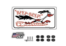 Beep Beep Roadrunner Metal Novelty License Plate Tag LP-318