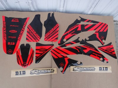 FLU PTS5 PRO TEAM GRAPHICS  HONDA CRF450R CRF450   2002  2003 2004  