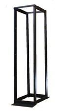 7ft Standard 19" 45U 4-Post IT Network Server Rack Adjustable Depth 24" to 36"
