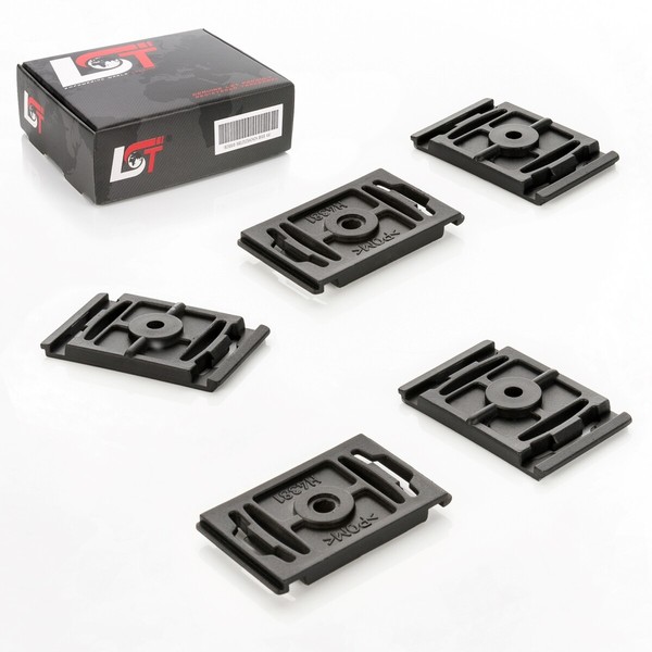 5X Zierleistenclip Seitenleisten Befestigung Clips FÜR Audi 100 4A C4-image