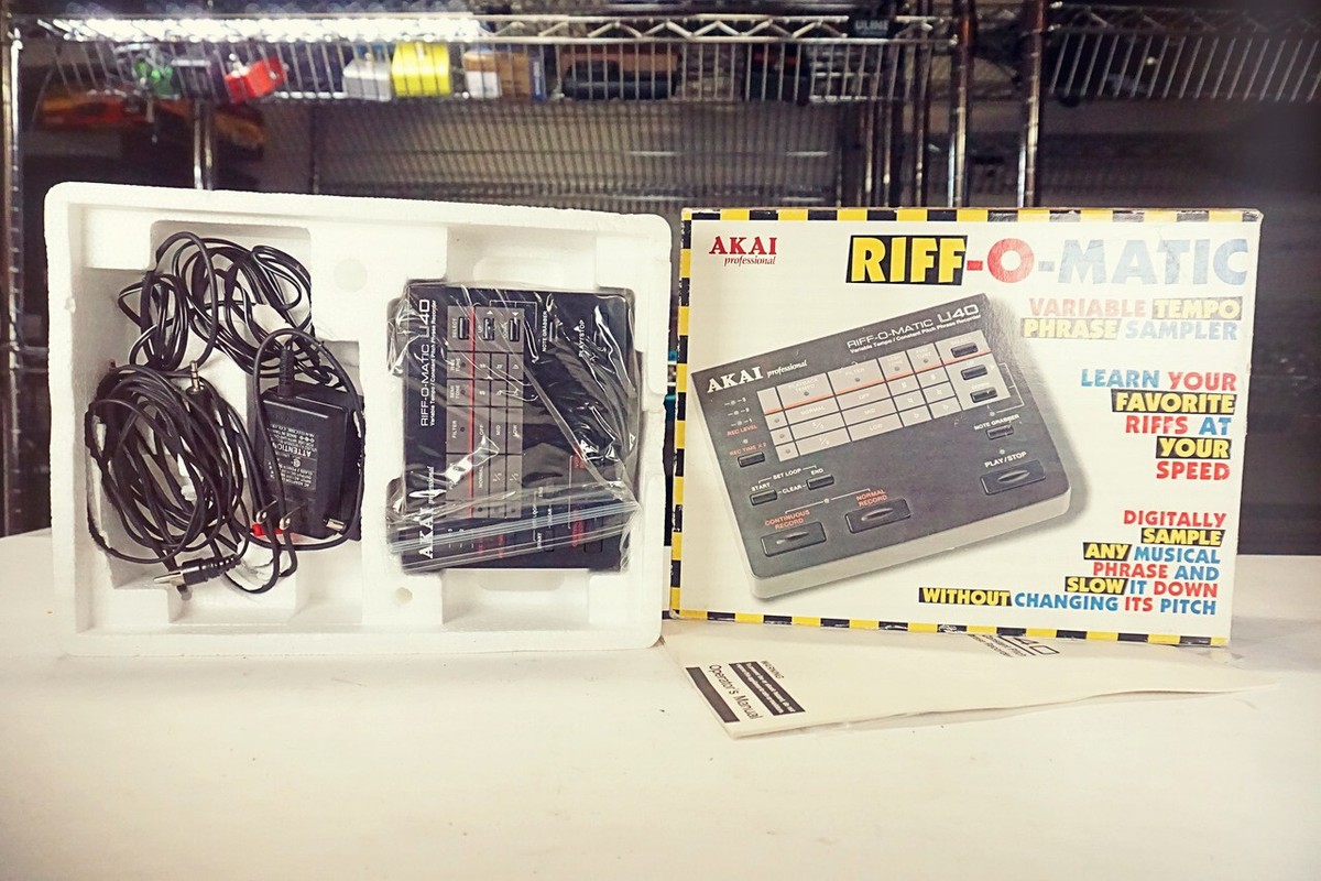 Akai U40 Riff-O-Matic Variable Tempo Phrase Sampler | eBay