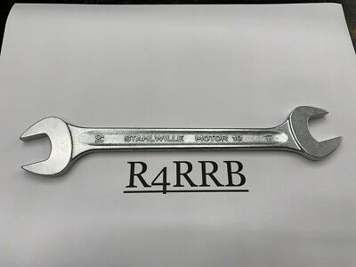 Stahlwille Tools Motor 10 GERMANY 19mm x 18mm Metric Double Open End Wrench