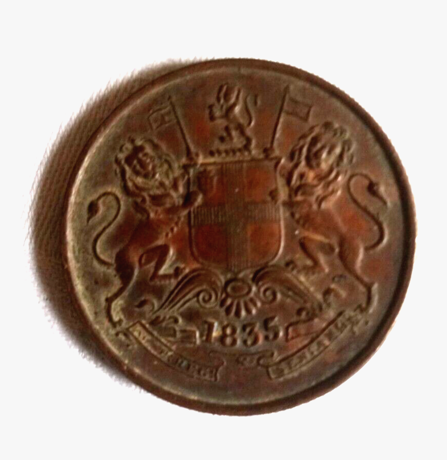 1854年アッパー・カナダ植民地 1ペニー銅貨 1854年アッパー・カナダ植民地 1ペニー銅貨 1854年アッパー