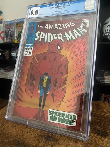 Amazing Spider-Man #50 Mexico Foil LTD 1000 Classic Cover 1st app CGC 9.8 KEY