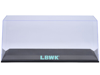 Display Case Black Plastic Base LBWK Logo 1/18-1/24 Cars by