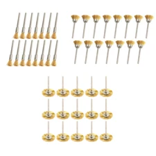 For Dremel Rotary Tool Die Grinder 45Pcs Wire Brush Wheel Cup Pen Brush Mix Set