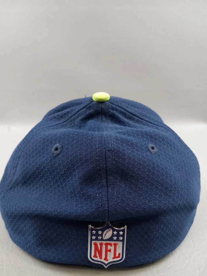 Gorra Seattle Seahawks NFL New Era 59Fifty azul verde panal OSFA Foto 2 de 4