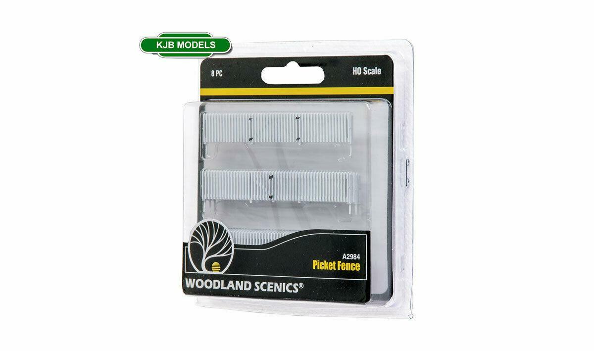 OO Gauge Woodland Scenics A2984 Picket Fence Scenery House Fencing