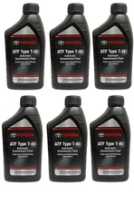 6 Quart ATF T-IV Automatic Transmission Fluid Oil Genuine For Toyota Lexus Scion