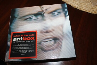 ADAM&THE ANTS/ANTBOX 輸入盤3CD