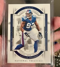 Michael Strahan 2023 Panini National Treasures /99 HOF New York Giants