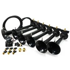 HornBlasters Shocker S6 Extra Loud Train Horn for Truck - 150 dB Compact