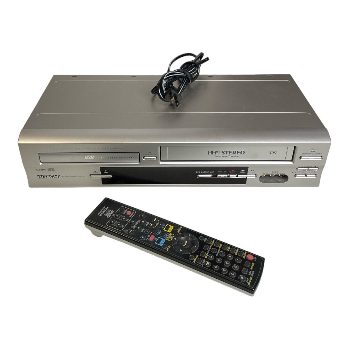 HITACHI DV-PF3 VHSビデオ一体型DVDプレーヤー 説明書 日立 DV-PF3 DVDプレイヤー