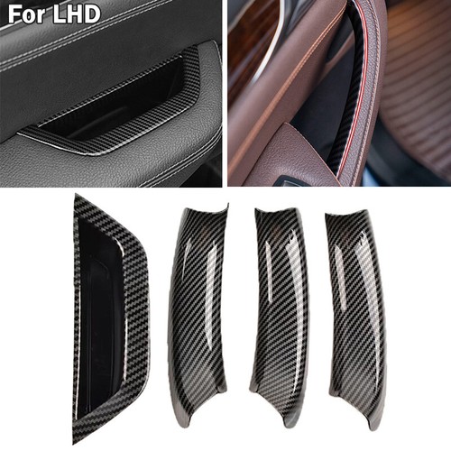For BMW X3 X4 F25 F26 LHD Inner Door Handle Cover Pull Trim Black/Carbon Fiber - Picture 6 of 52