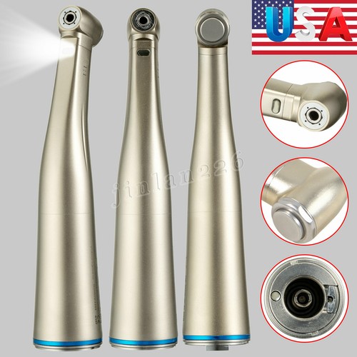 Dental 1:1 1:5 LED Fiber Optic Contra Angle Handpiece Push fit NSK/KAVO motor - Picture 21 of 21