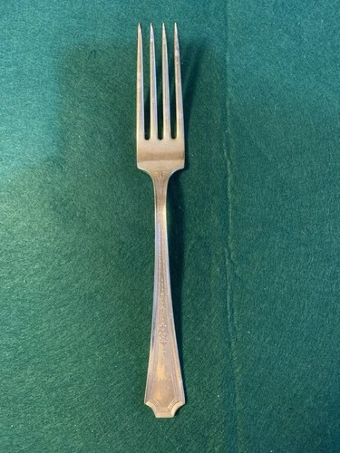 Gorham Sterling Silver Dinner Forks Set of 6 – 7⅛” Monogram “M” Floral Pattern