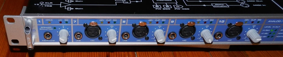 RME Fireface 800 Analog/Digital Converter Firewire SPDIF ADAT - Image 2 of 4