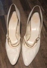 Vintage-style 1960's Mary Jane High Heeled Size 8 Shoes