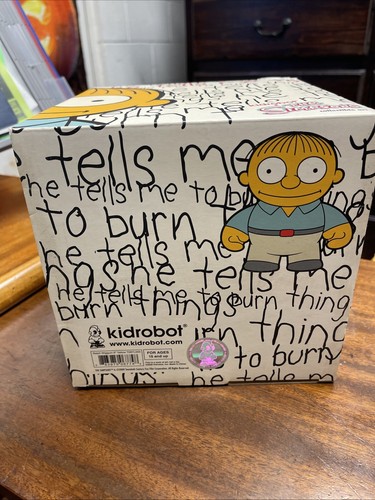 Kidrobot X The Simpson 6” Ralph Wiggum With Leprechaun Vinyl Art Toy 2009 HTF - Picture 19 of 22