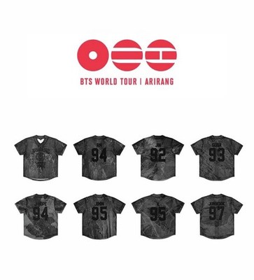 BTS Jersey Korea World Tour ARIRANG Official GOYANG Merch MD