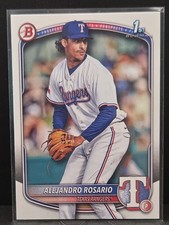 2025 Bowman #BP-125 Alejandro Rosario Prospects Texas Rangers