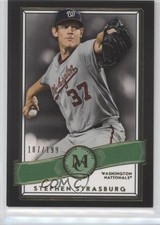 2016 Topps Museum Collection Green 187/199 Stephen Strasburg #48 s1i