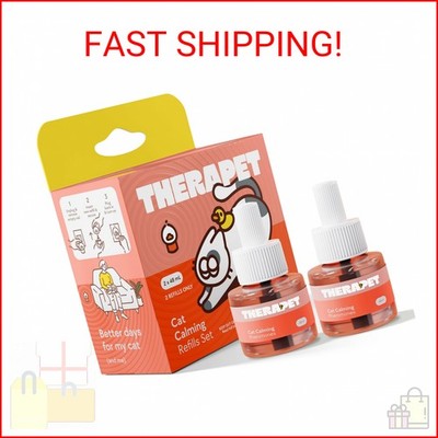 TherapetMD Cat Calming Diffuser Refill Kit (2-Pack, 60-Day Supply)   Cat Pheromo