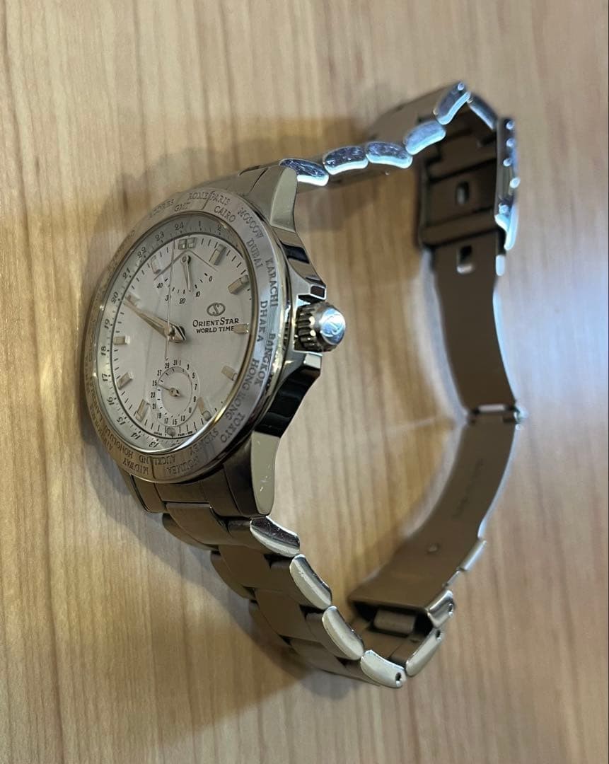 Orient Star World Time Automatic with Box Links a… - image 4